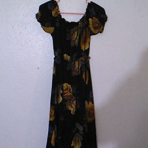 Flowery dress